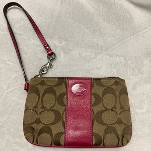 Authentic Coach Wristlet